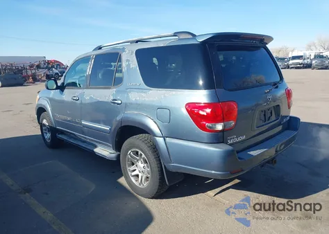 2007 Toyota Sequoia Limited V8 z USA, uszkodzony, nr VIN 5TDBT48A77S289227